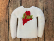 ITH Maine Elf Shirt Sweater State