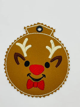 ITH Reindeer Ornament