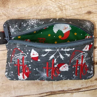 ITH Christmas HO HO HO zipper bag Wallet