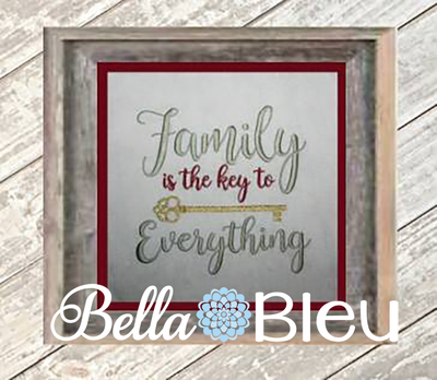 Family is Everything Key Design