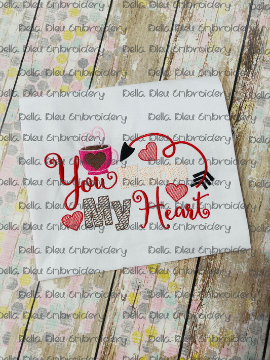 Valentine Warm my heart sketchy