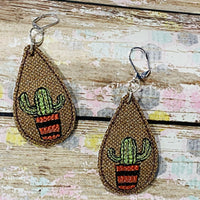 ITH Saguaro Cactus Earrings