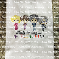 Thanks for being our Friend Inspired Golden Girls Sketchy