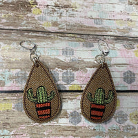 ITH Saguaro Cactus Earrings