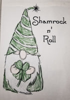 Scribble St Patricks Gnome Shamrock n Roll