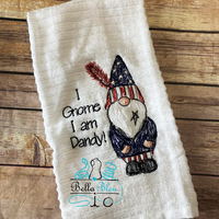 Yankee Doodle Gnome 4th of July Scribble Sketchy