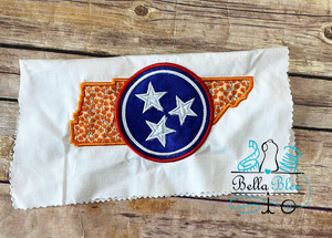 Tennessee State Flag Applique