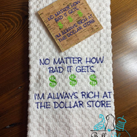 Dollar Store Saying