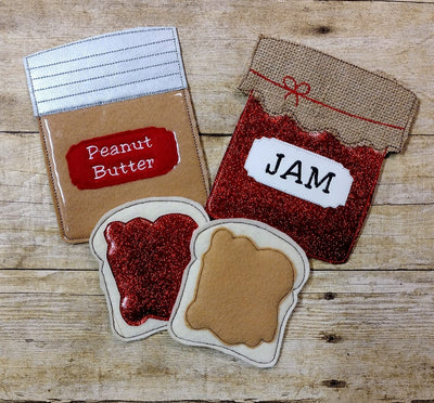 ITH Peanut Butter & Jelly Play food