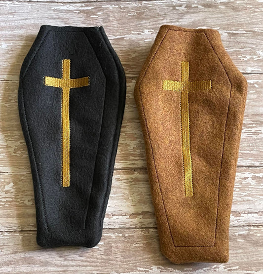 Halloween Coffin ITH Elf Costume