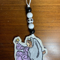 Angel Christmas 9 Ornament ITH