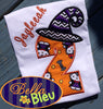 Halloween Numbers with Witch Hat 1-5 Bundle Font