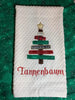 Country Christmas Tree Applique Zig Zag Stitch