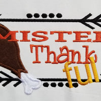 Mister Thankful Thanksgiving Design