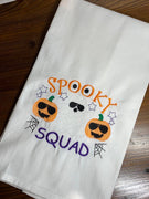 Spooky Squad Ghost & Pumpkins Sketchy Halloween