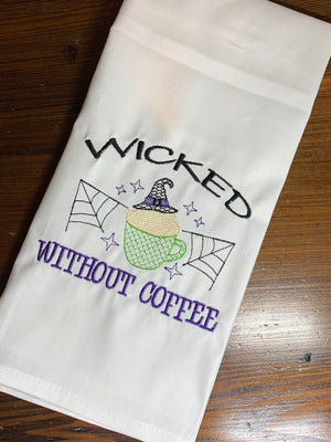 Wicked without Coffee Sketchy Halloween
