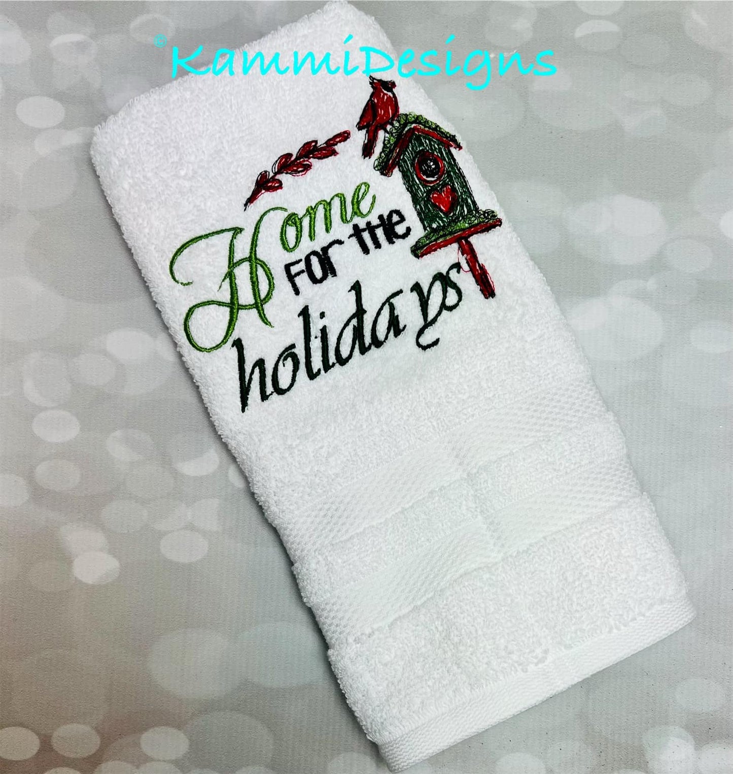 Home for the Holidays Scribble