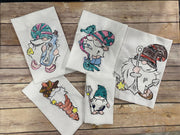Sea Gnomes Bundle Scribble embroidery design