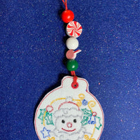 Snowman 1 ITH Christmas Ornament