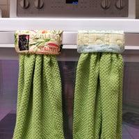 ITH Butterfly Stipple Towel Handle Topper