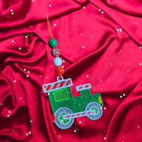 FSL Christmas Train ITH Christmas Ornament