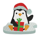 Santa Penguin Christmas Design