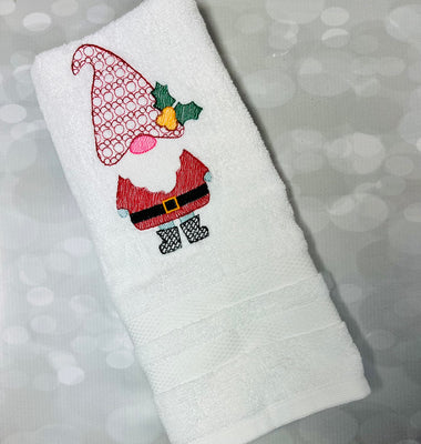 Christmas Gnome with Mistletoe 1