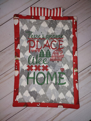 Christmas There's Gnome Place like Home Design