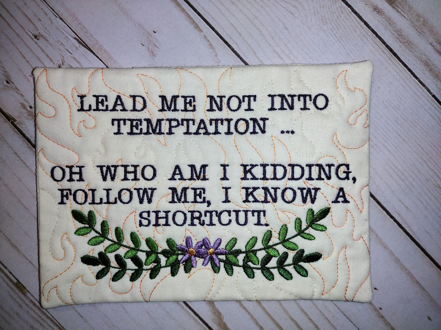 Lead me not into temptation, Oh who am I kidding