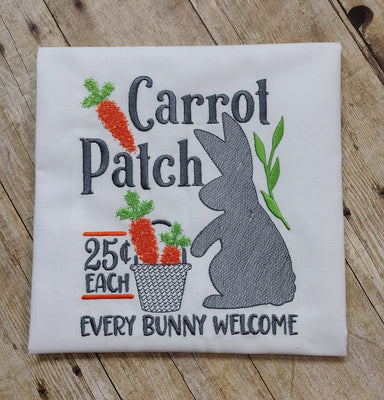 Carrot Patch Sketchy Easter design
