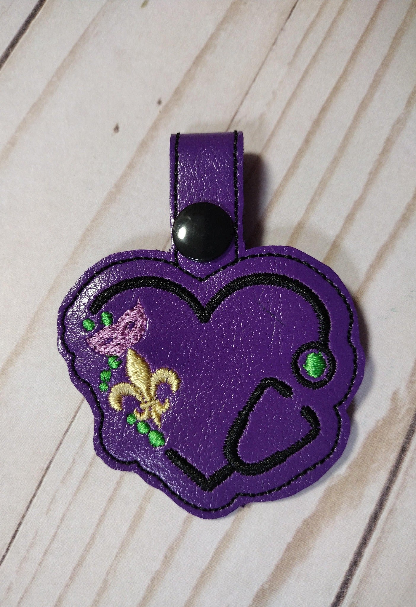 Heart Stethoscope Holidays Key Fob  Bundle