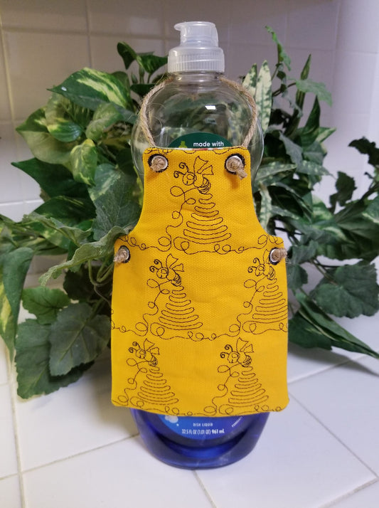 Set of 4 Soap Apron ITH designs