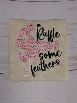 Ruffle some feathers Flamingo Design