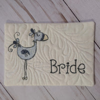 Mrs Bird Wedding  Scribble