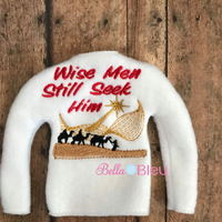ITH Elf Wise Men Still Seek Him Christmas Sweater Shirt