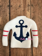ITH Elf Sweater Shirt with Nautical Anchor