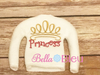 Princess Crown Elf Sweater In the hoop ith embroidery design