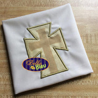 Gothic Cross Applique Embroidery Designs Design 2 Styles