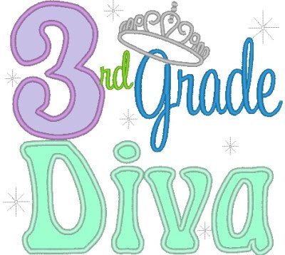 3rd Third Grade Diva