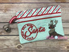 In the Hoop ITH Christmas Reindeer Wallet machine embroidery design