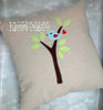 Raggy Bird on a Brand machine applique embroidery design 8x12
