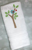 Raggy Bird on a Brand machine applique embroidery design 5x7