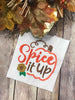 Spice It Up Fall Pumpkin machine Embroidery Design 8x8