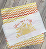 Sketchy You are my Sunshine Sun machine embroidery design 5x7