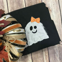 Raggy Girl Ghost Halloween design