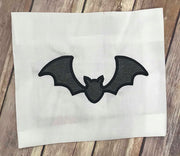 Bat Applique Embroidery Design Halloween