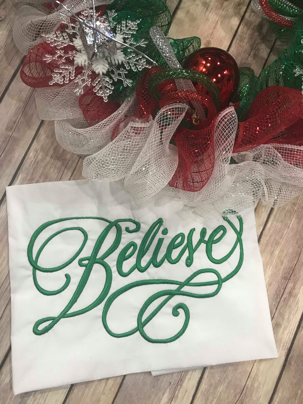 Christmas Believe Saying