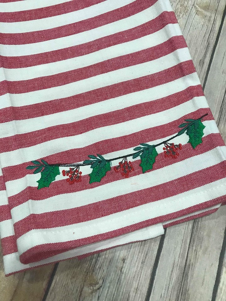 Christmas Garland Holly Swag