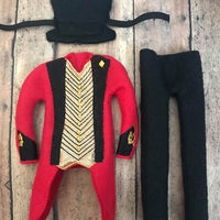 Inspired Greatest Showman Ring Master Leader jacket & Hat Elf Shirt In the hoop ith embroidery design 6x10