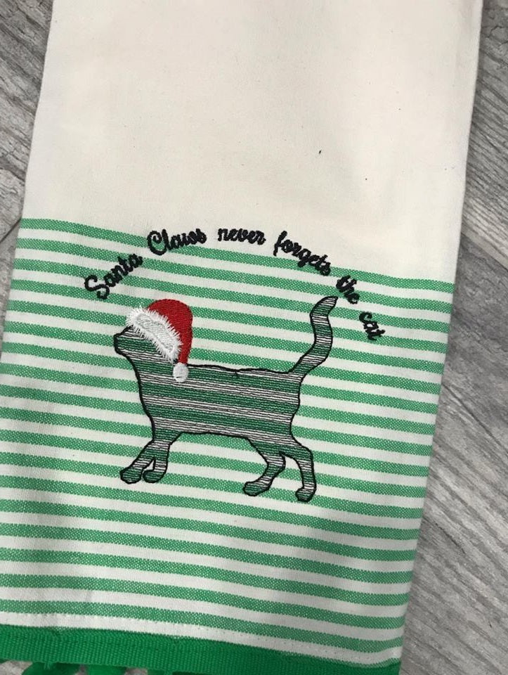 Santa Claws Cat Sketchy
